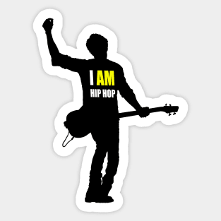 IAHH-SILHOUETTE-GUITARIST-MALE-2 Sticker